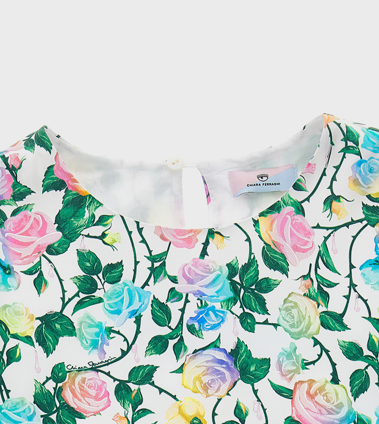 Floral Printed Sheath Dress