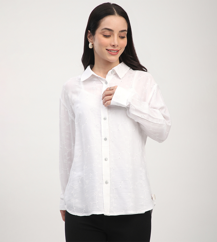 Solid Long Sleeves Shirt
