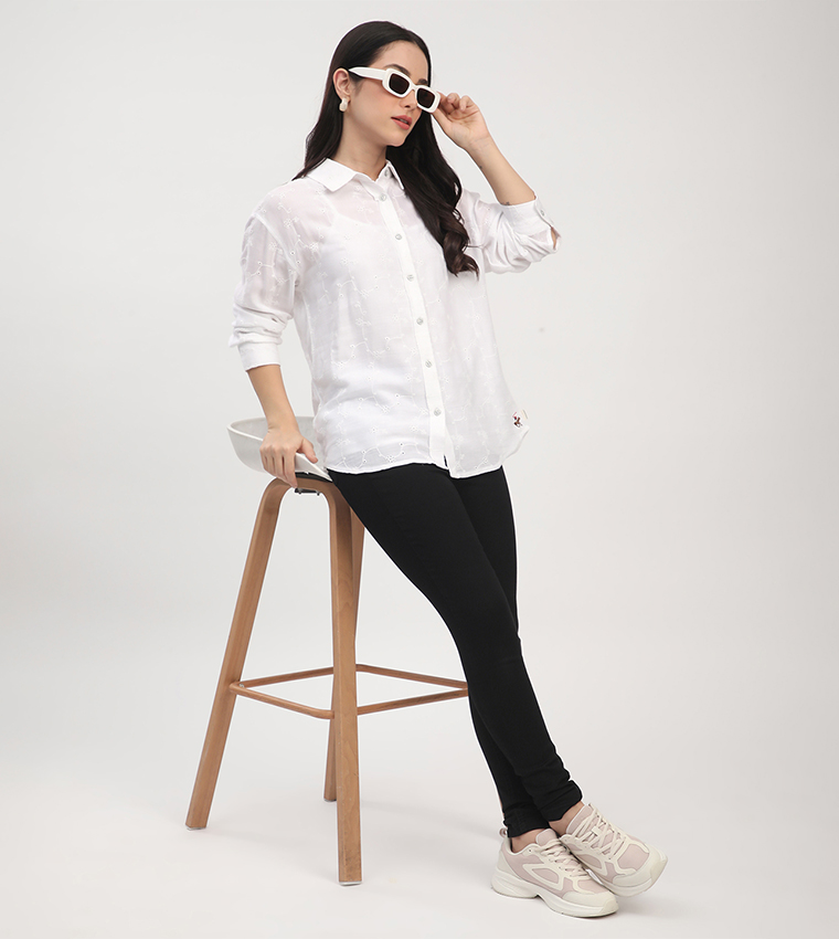 Solid Long Sleeves Shirt