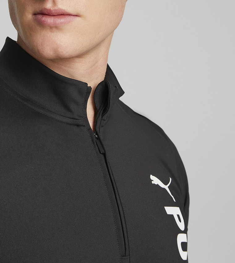 Logo Detail High Neck Sweatshirt