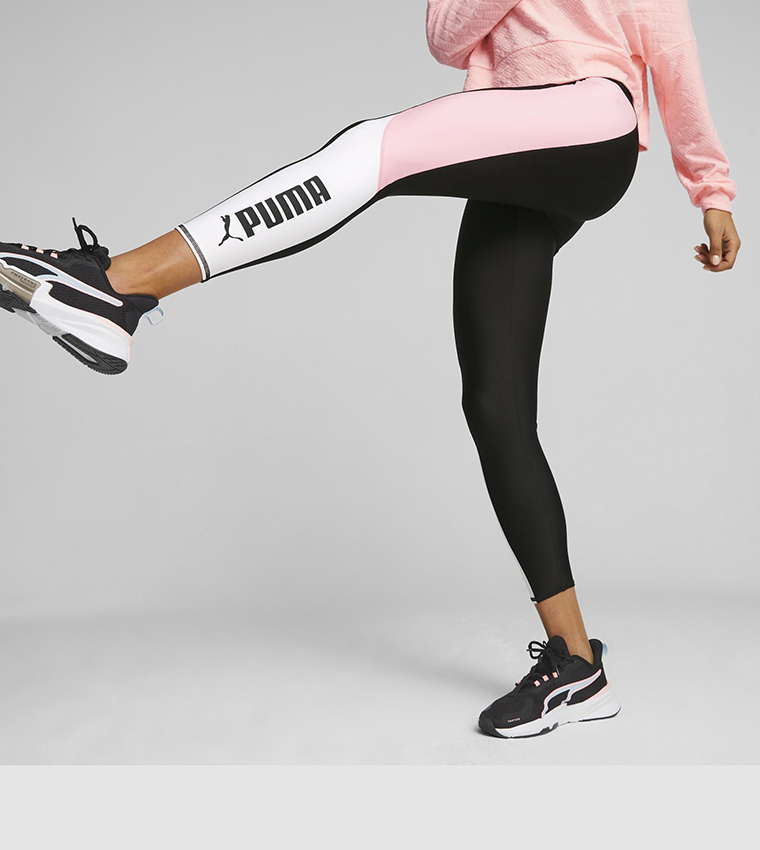 Favorite Logo Women's High Waist 7/8 Training Leggings | PUMA