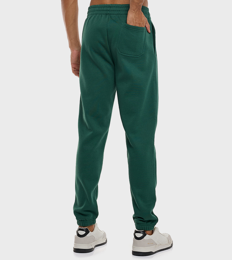 Printed Joggers with Drawstring Waist