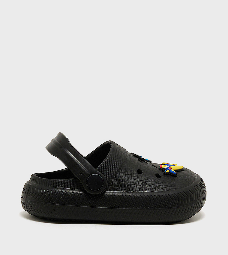 Jibbitz Detail Slingback Clogs