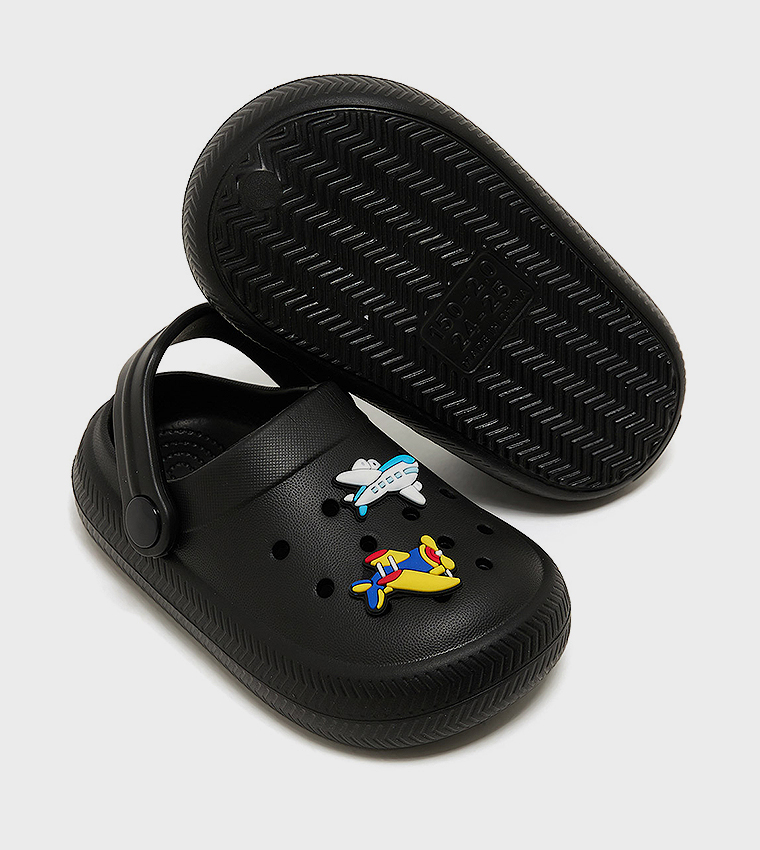 Jibbitz Detail Slingback Clogs