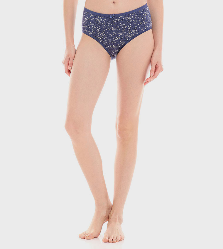3 Pack Printed Bikini Briefs