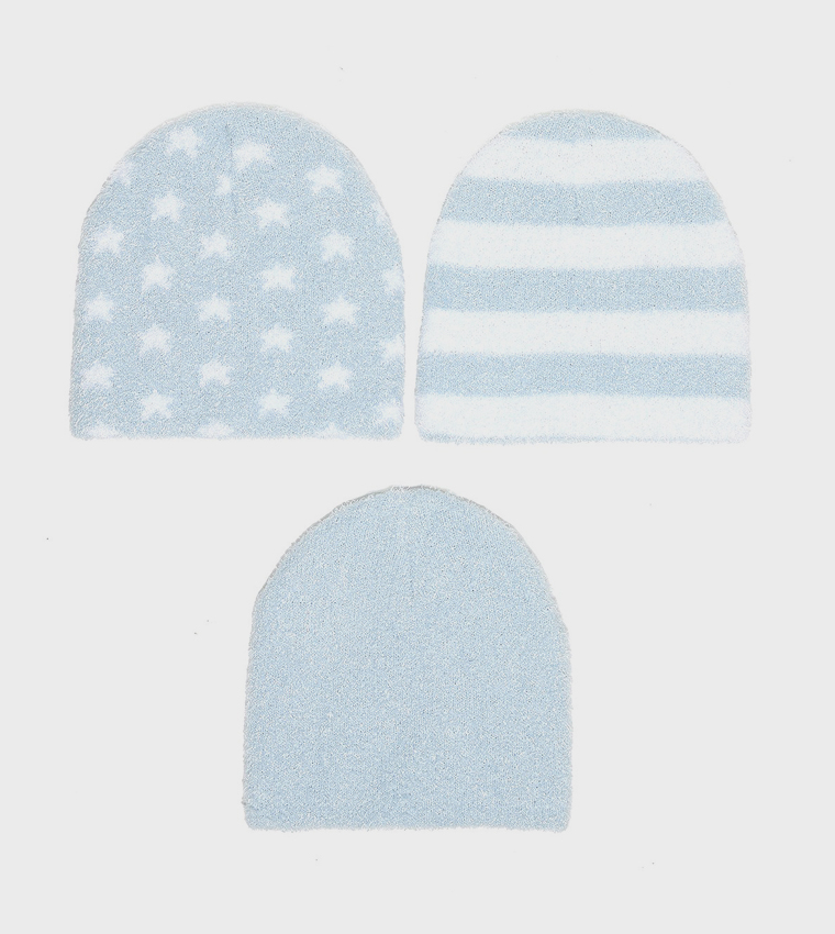 3 Piece Beanie Caps