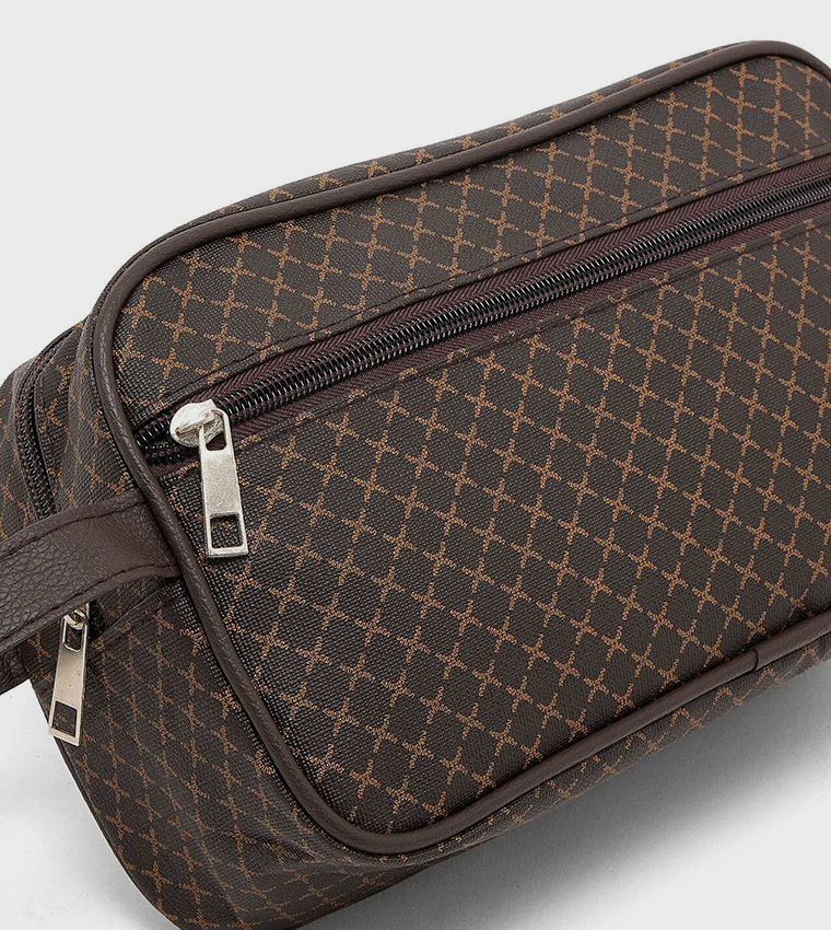 Patterned Travel Pouch