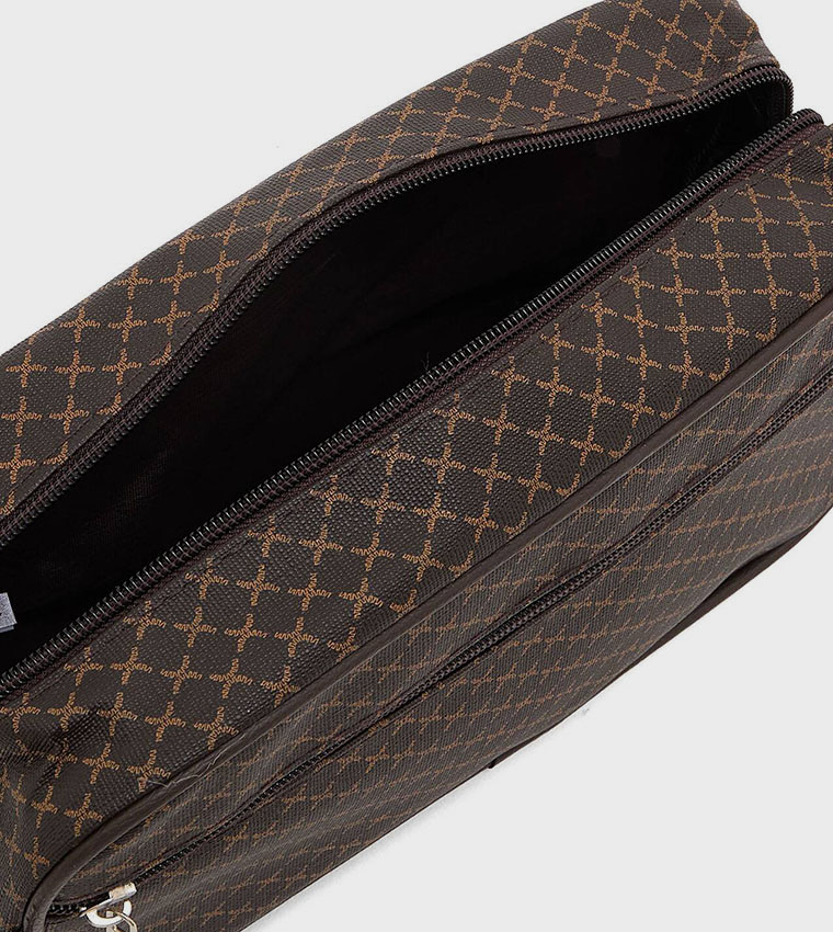 Patterned Travel Pouch