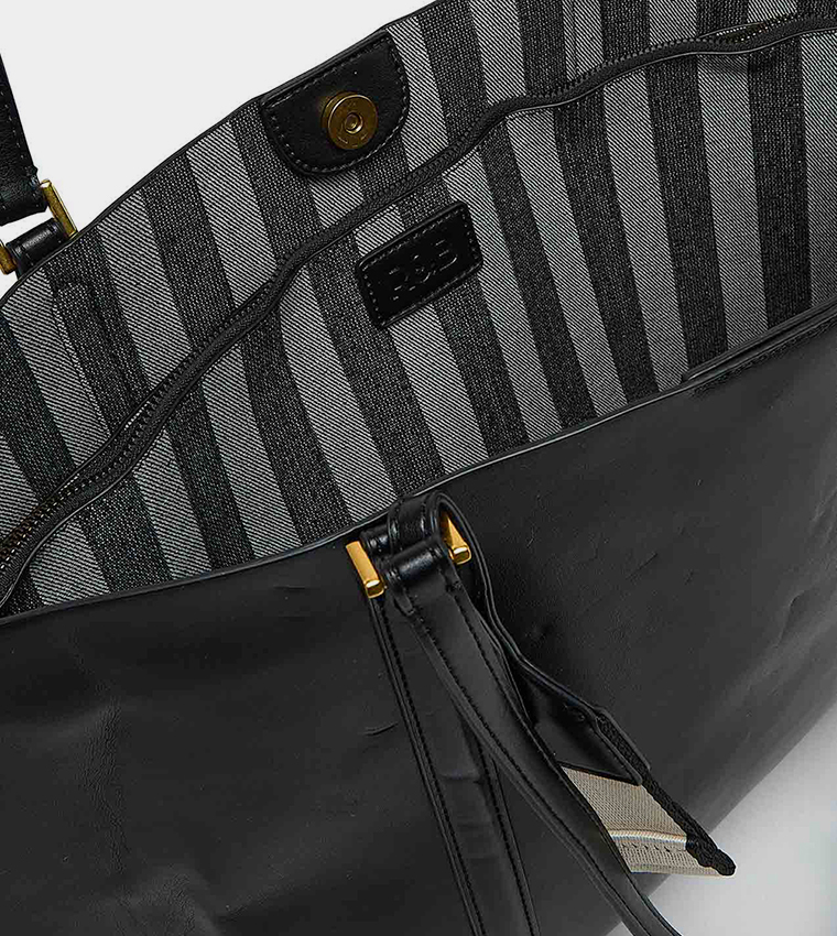 Textured Tote Bag