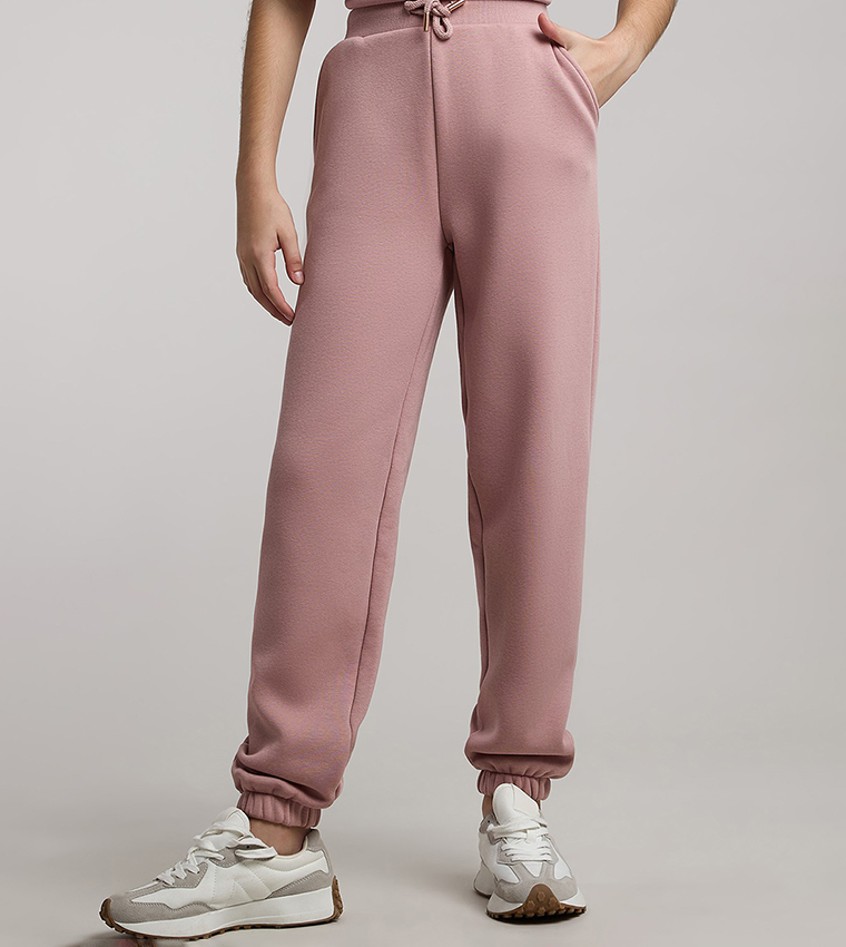 Embroidered Sweatshirt and Jogger Set