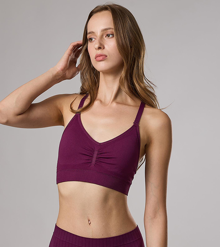 2 Pack Racer Back Sports Bras