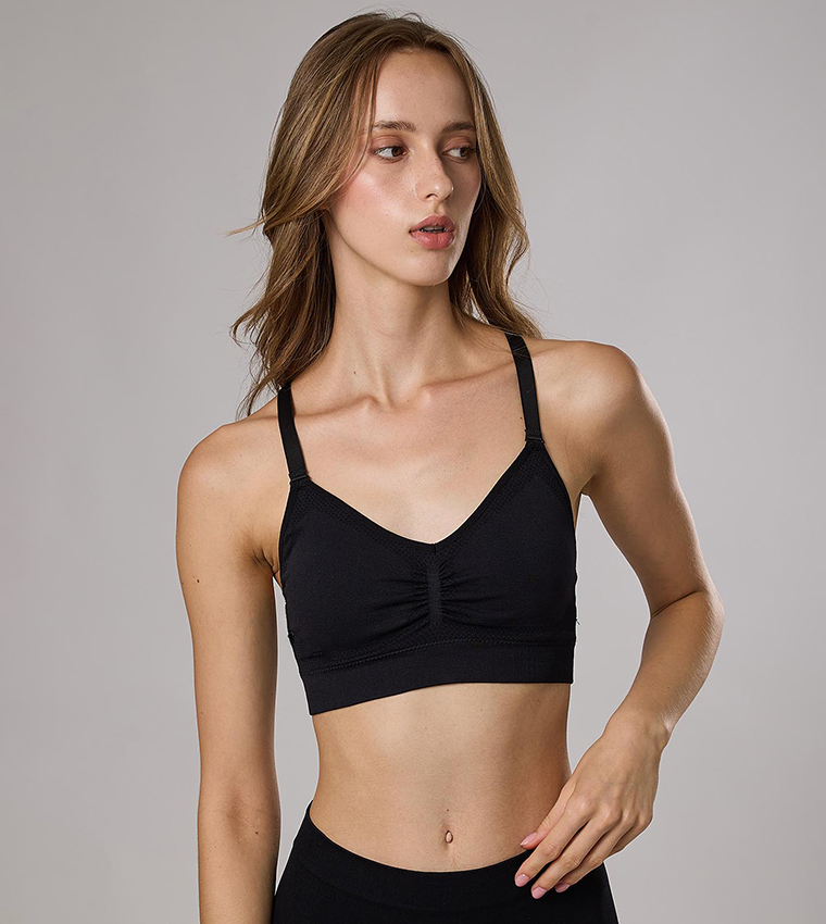 2 Pack Racer Back Sports Bras