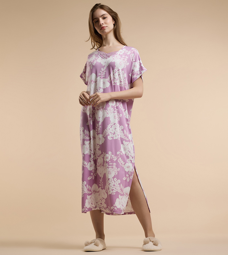 Floral Print Nightdress