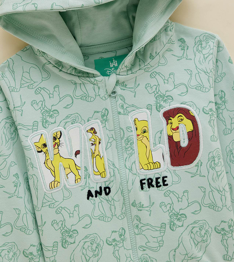 The Lion King Themed Hooded Jacket and Jogger Set