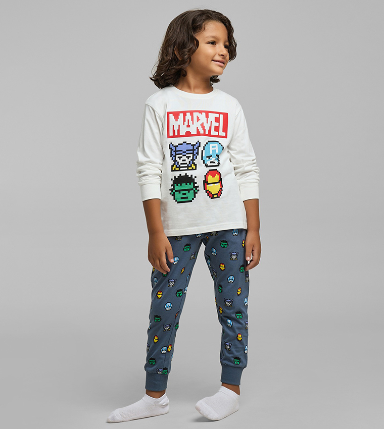 Marvel Print Pyjama Set