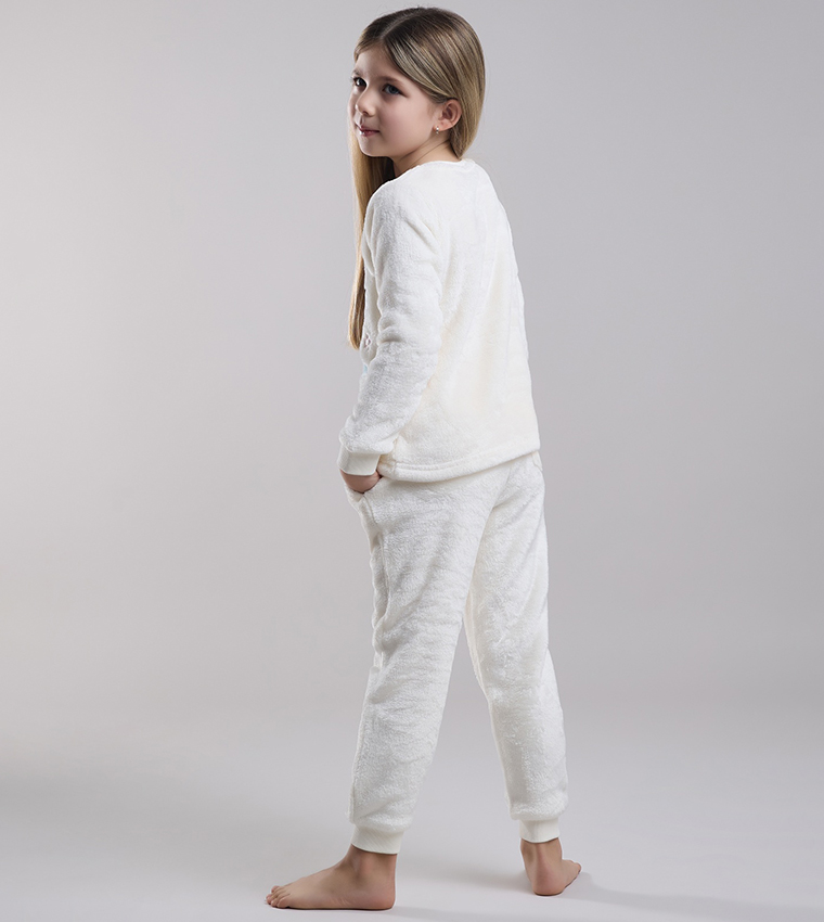 Hello Kitty Embroidered Pyjama Set