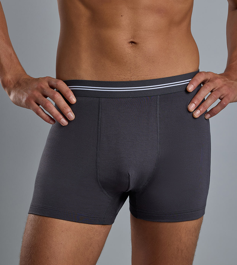 3 Pack Solid Trunks