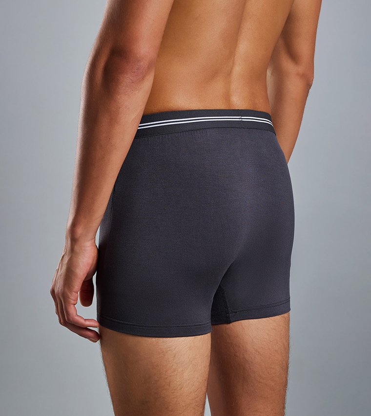 3 Pack Solid Trunks