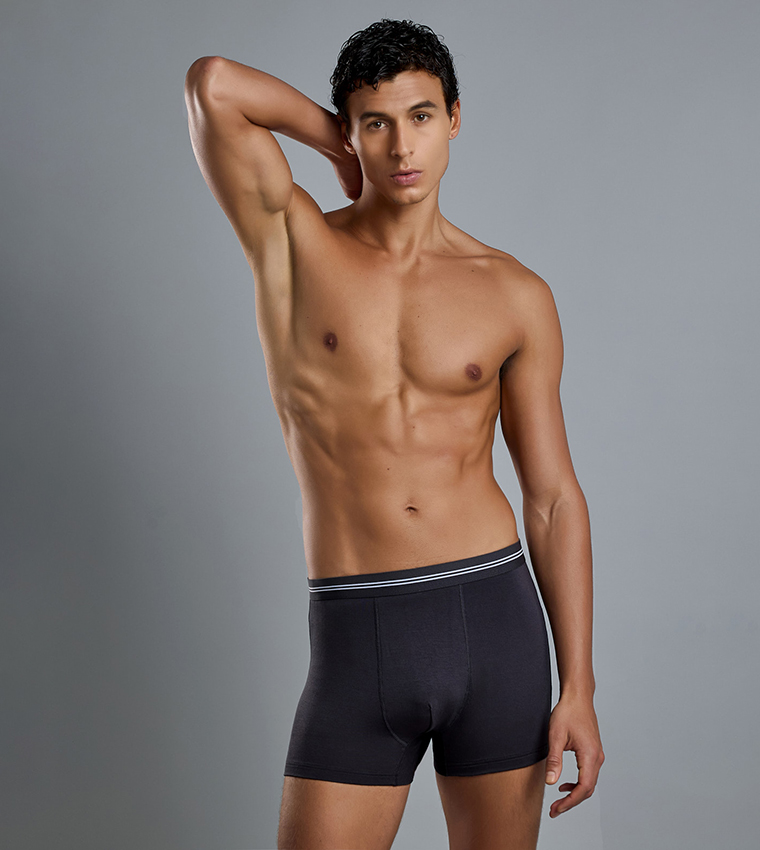 3 Pack Solid Trunks