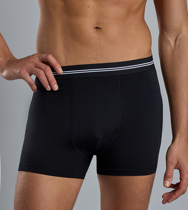 3 Pack Solid Trunks