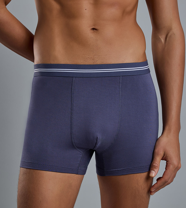 3 Pack Solid Trunks