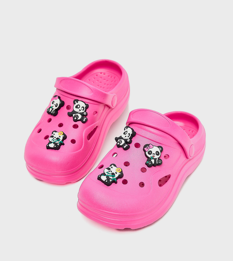 Charms Slingback Clogs