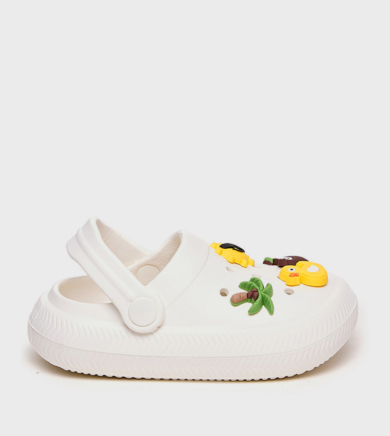 Charms Slingback Clogs