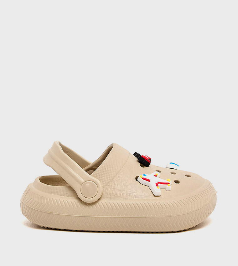 Charms Slingback Clogs