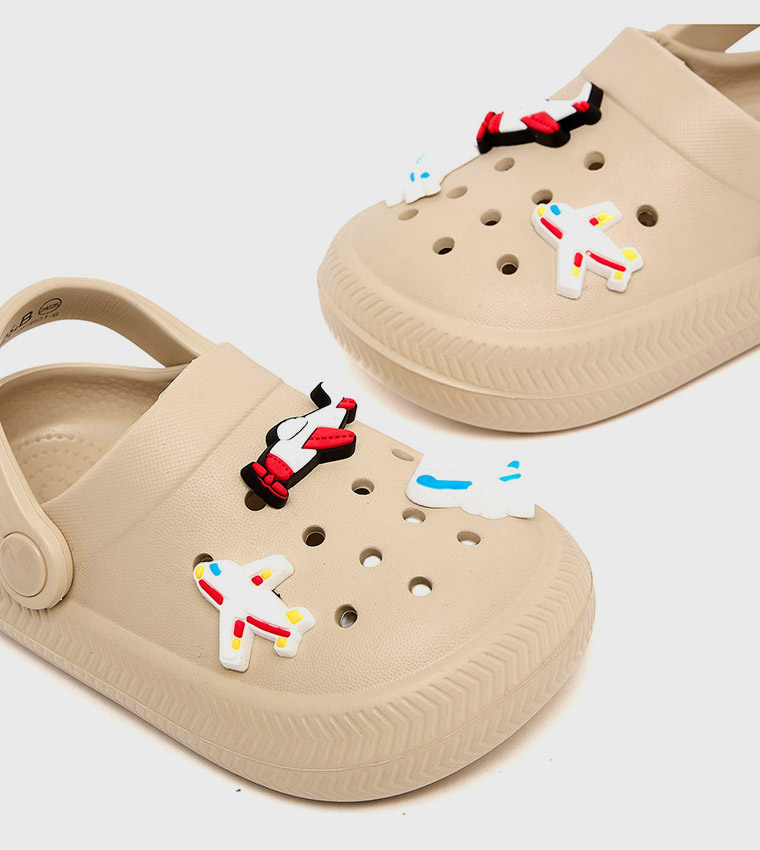 Charms Slingback Clogs