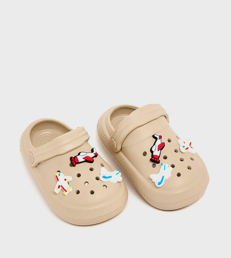 Charms Slingback Clogs