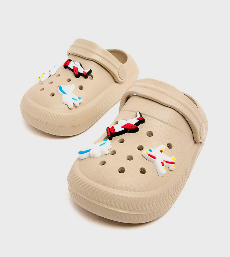 Charms Slingback Clogs