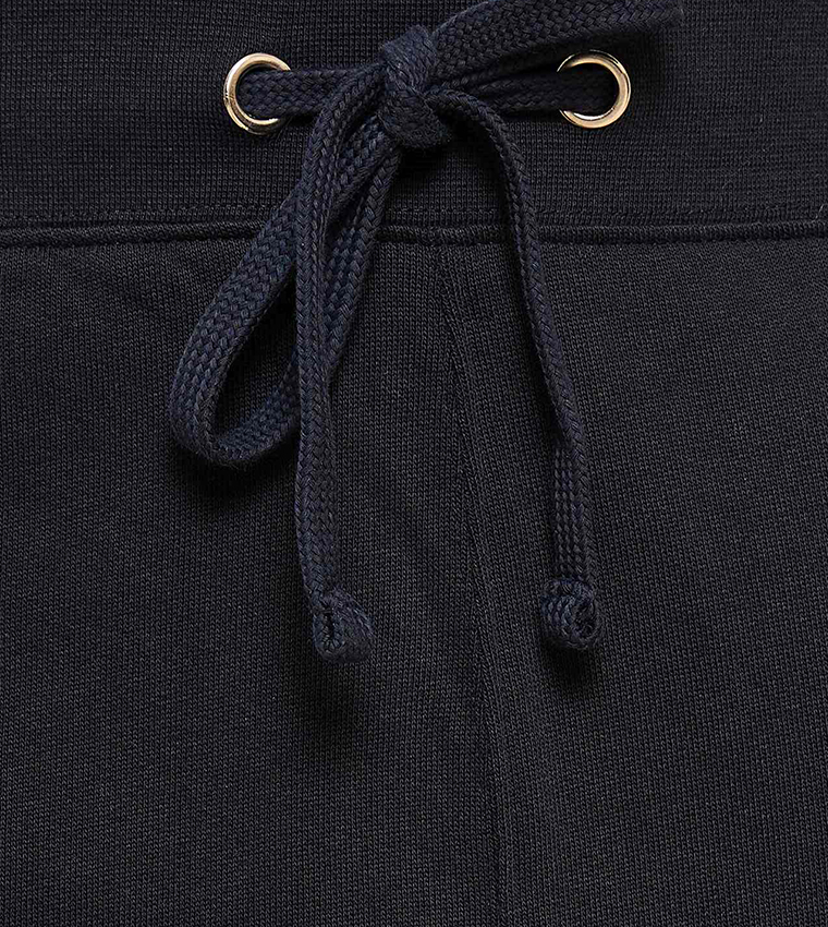 Appliqued Joggers with Drawstring Waist