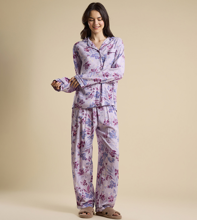 Printed Pyjama Set