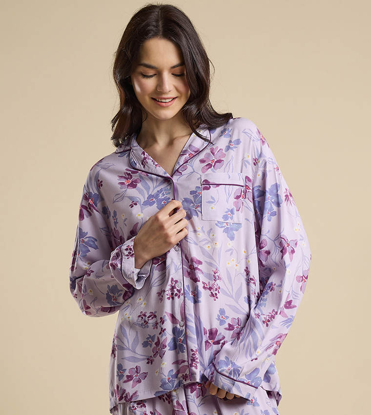 Printed Pyjama Set