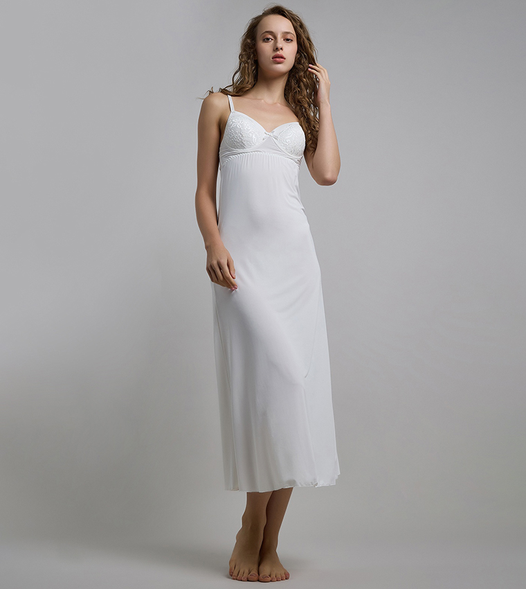 Solid Underwire Babydoll