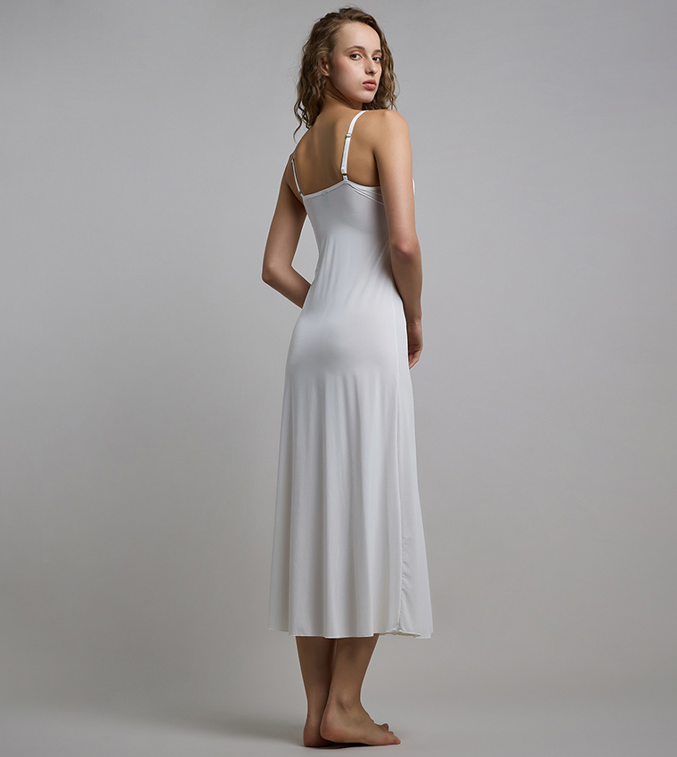 Solid Underwire Babydoll