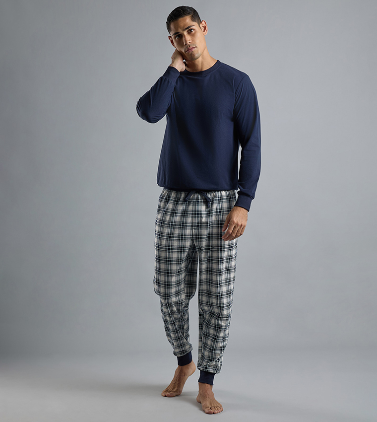 Plaid Pyjama Set