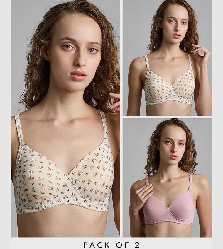 2 Pack Wireless Bras
