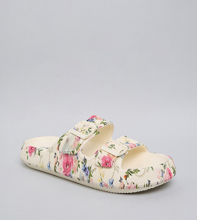 Printed Double Strap Slides