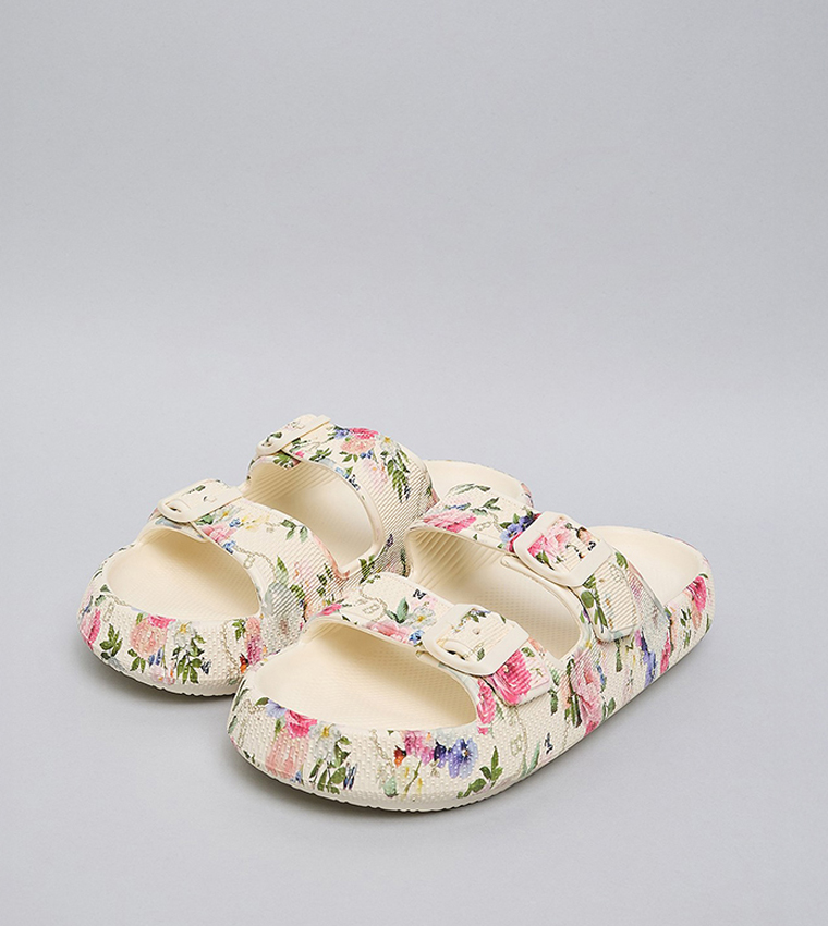 Printed Double Strap Slides