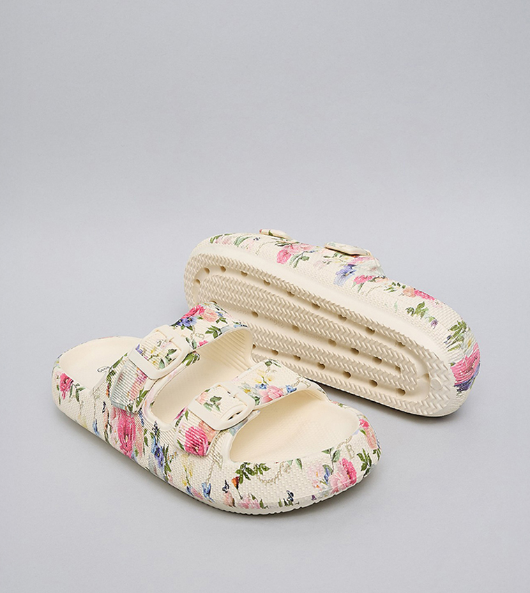 Printed Double Strap Slides