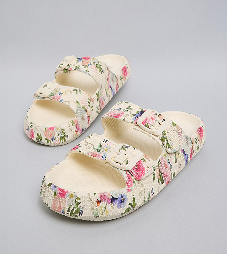 Printed Double Strap Slides