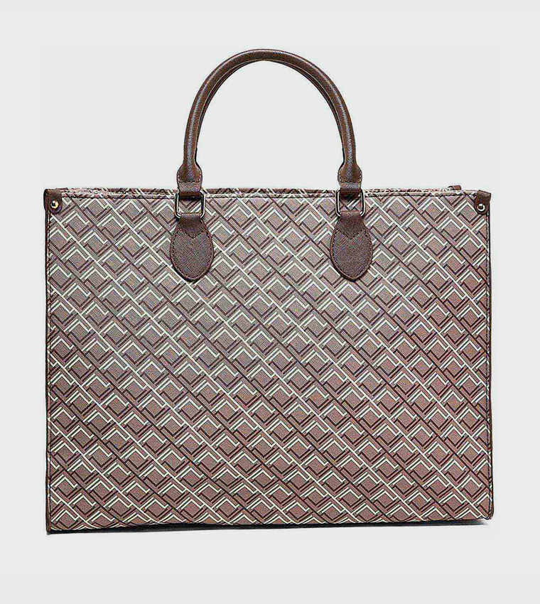 Patterned Tote Bag
