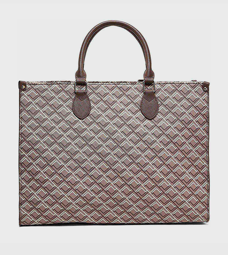 Patterned Tote Bag