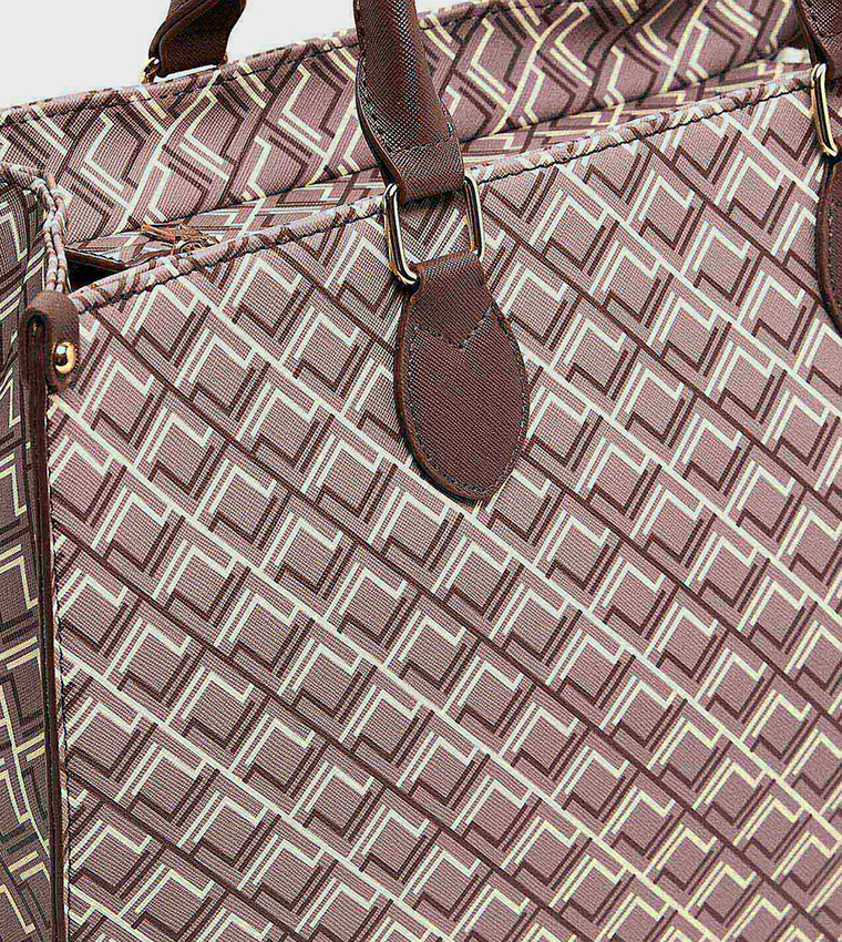 Patterned Tote Bag