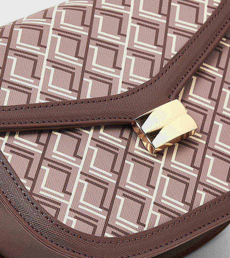 Patterned Crossbody Bag