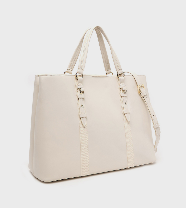 Solid Satchel Bag