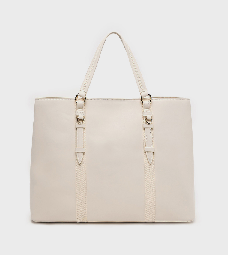 Solid Satchel Bag