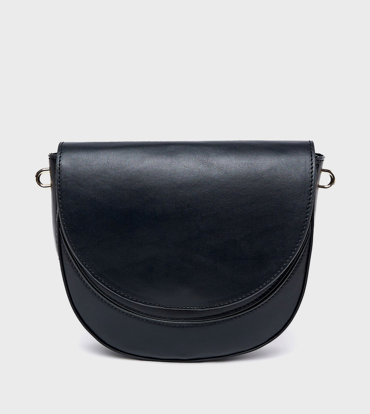 Textured Saddle Bag