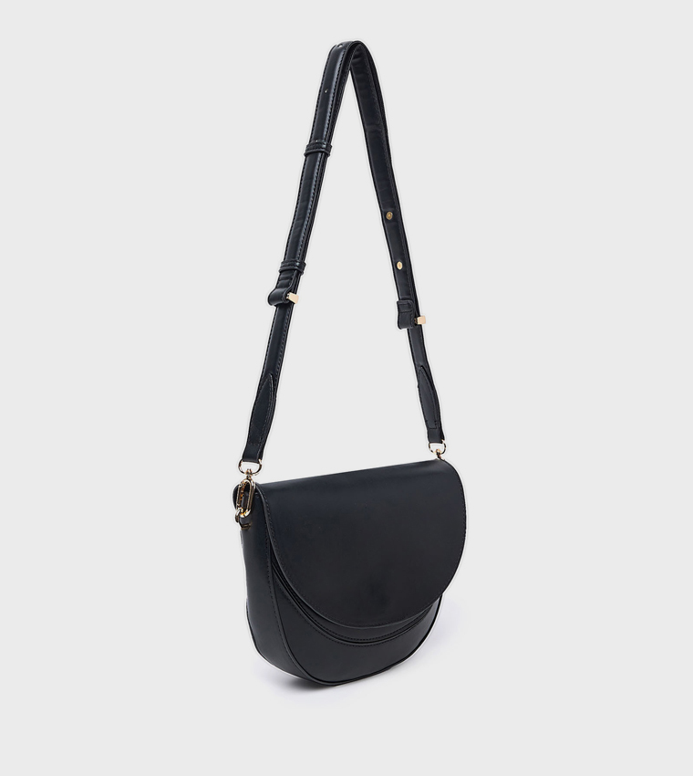 Textured Saddle Bag